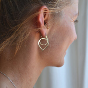 SEHWAN Ohrring (silver & gold)